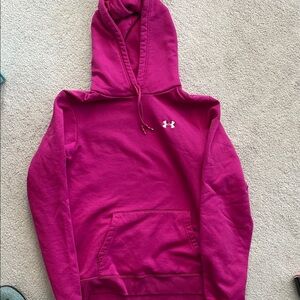 Under Armour Fuchsia Hooded Pullover
